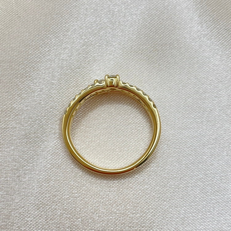 K18 リング ダイヤ CJ0100