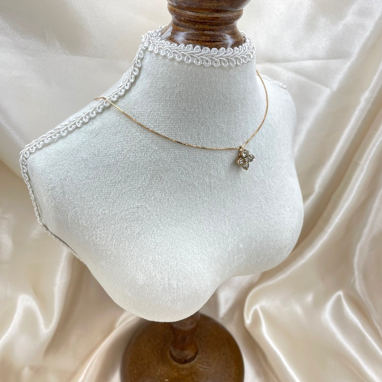 K18 ネックレス ダイヤ CJ0120