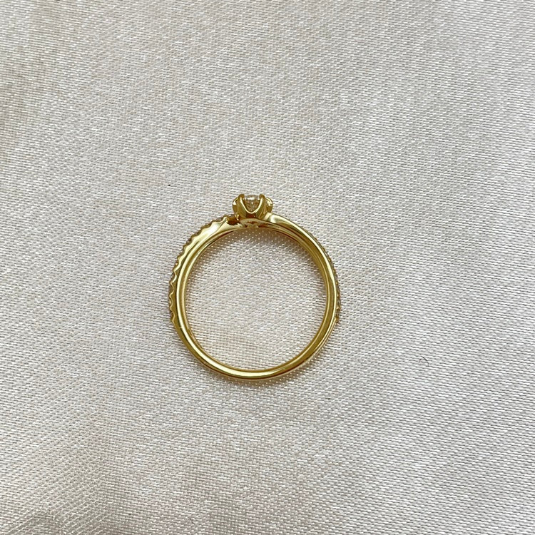 K18 リング ダイヤ CJ0132