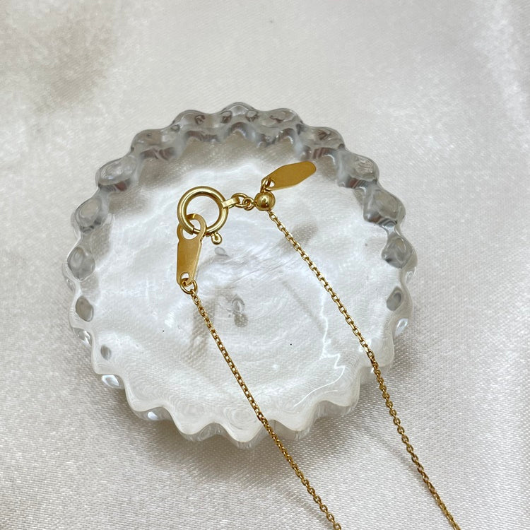 K18 ネックレス ダイヤ CJ0140