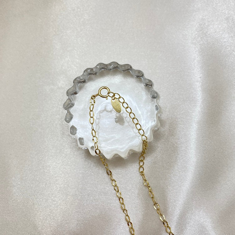 K18 ネックレス サークル CJ0141