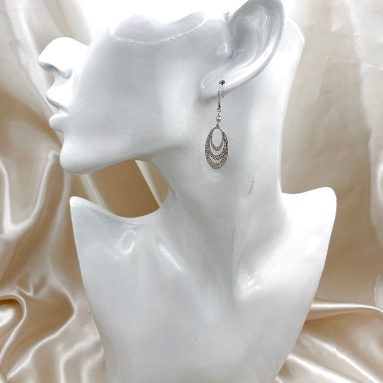 K18WG ピアス CJ0170