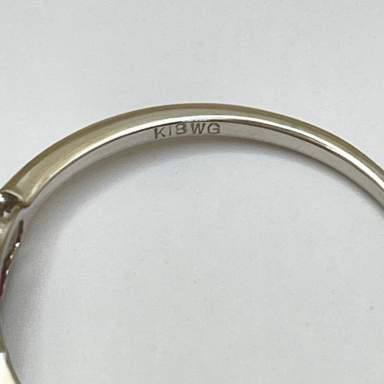 K18WG リング ピンクサファイア CJ0174