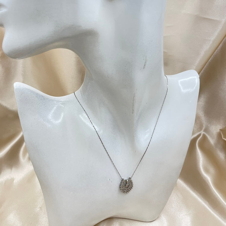 Pt ネックレス ダイヤ CJ0226