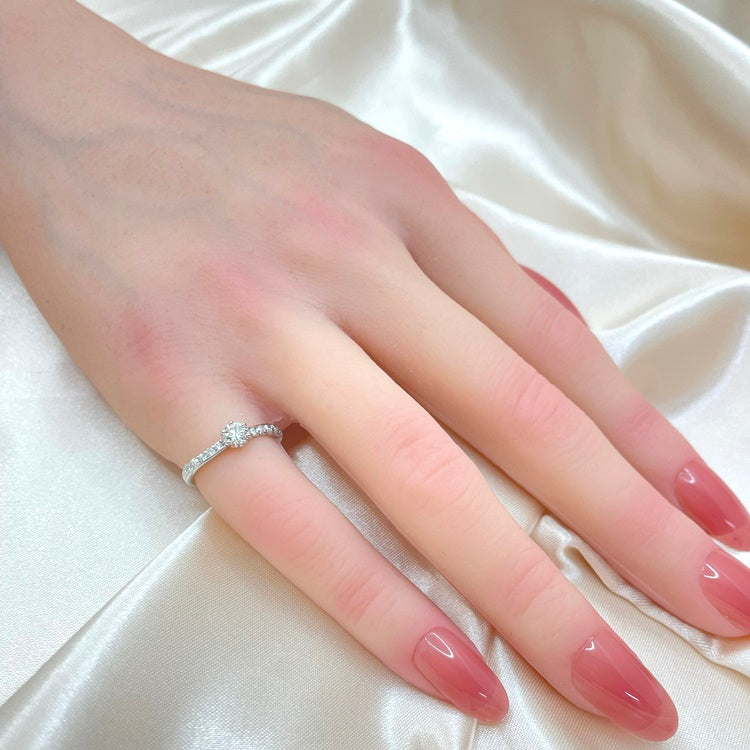 Pt リング ダイヤ CJ0283