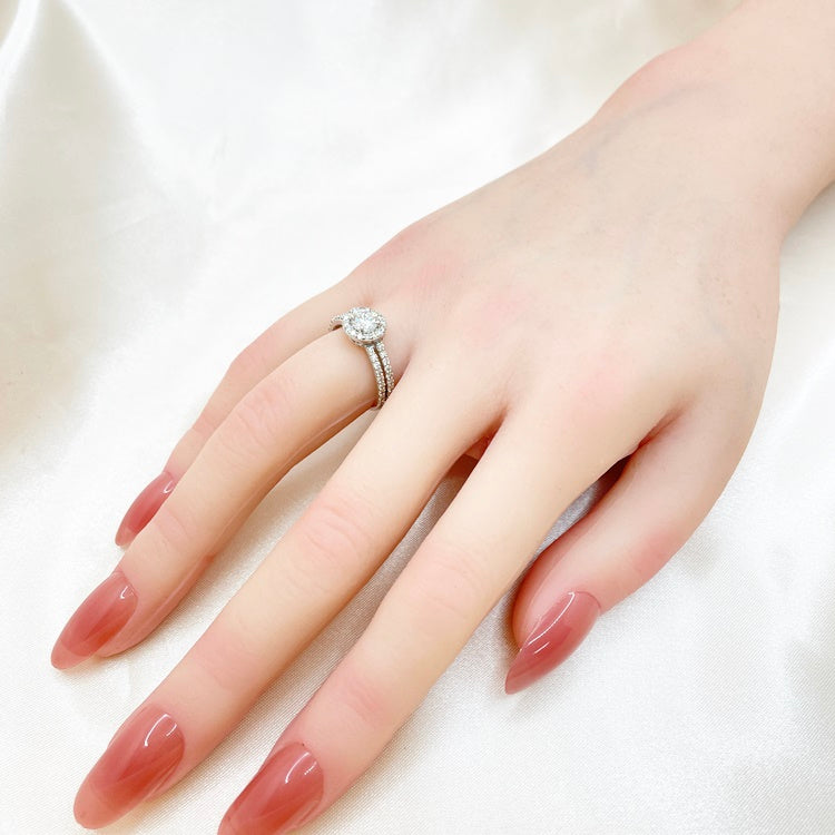 Pt リング ダイヤ CJ0304