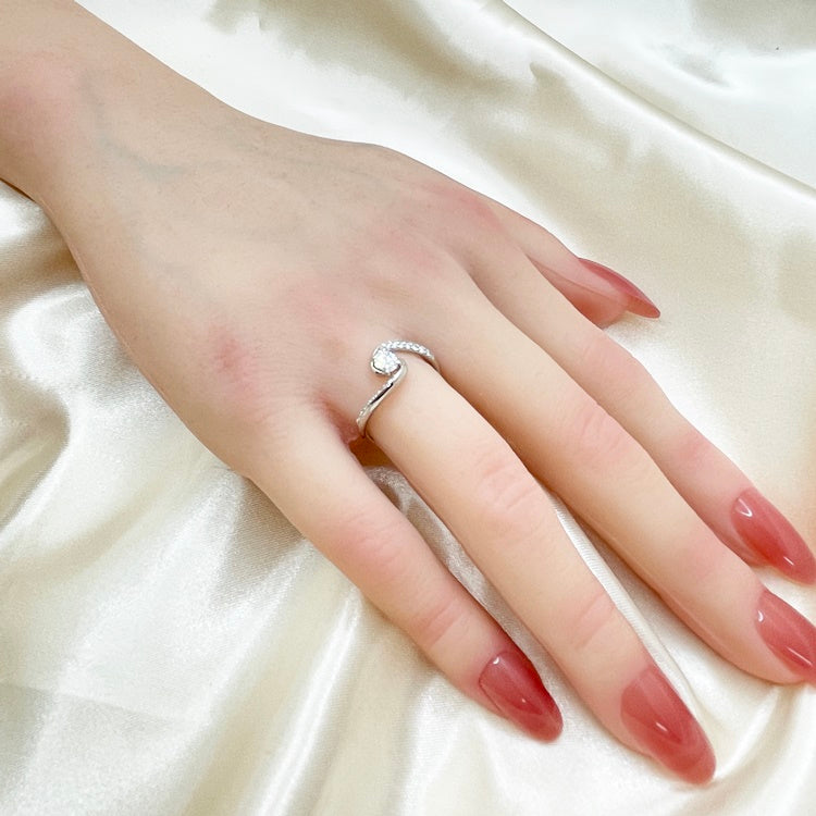 Pt リング ダイヤ CJ0308