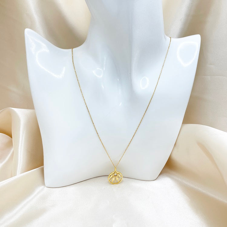 K18 ネックレス ダイヤ CJ0310