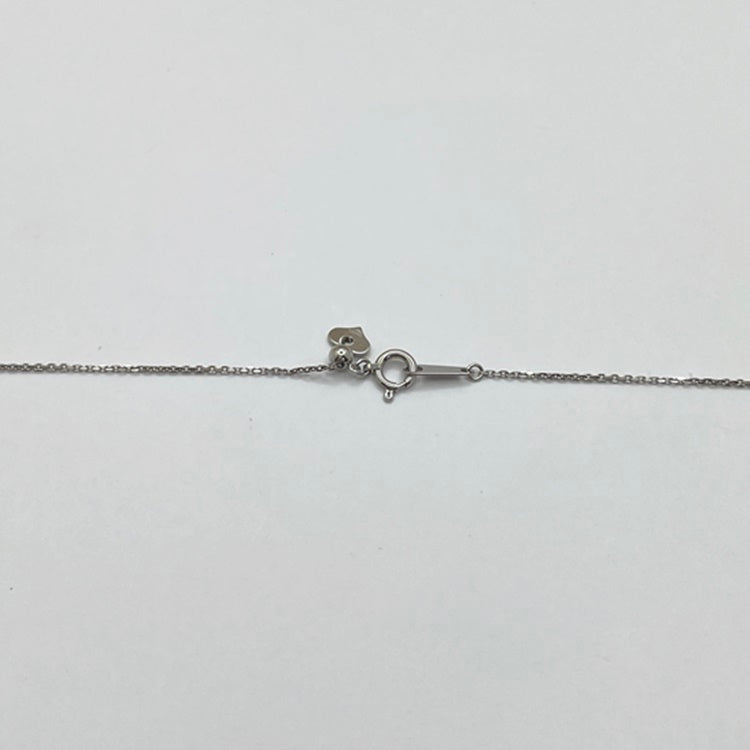 Pt ネックレス アクワマリン CJ0331