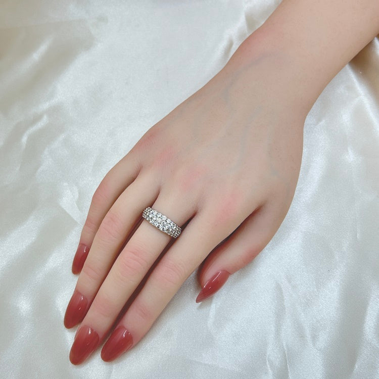 Pt リング ダイヤ(H&C) CJ0386