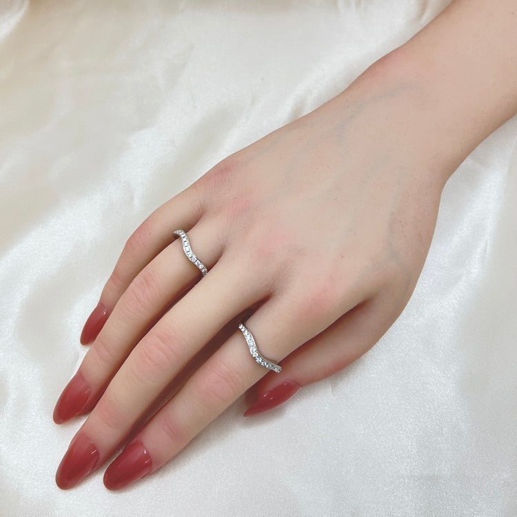 Pt リング ダイヤ CJ0437