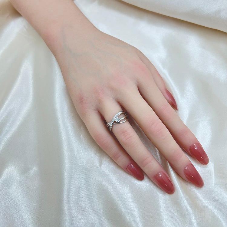 Pt リング ダイヤ CJ0454