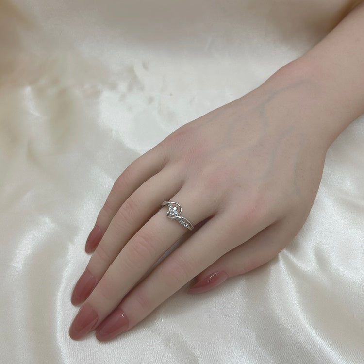 Pt リング ダイヤ CJ0455