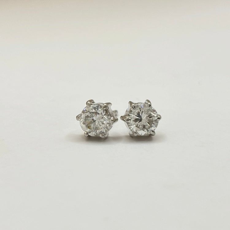 Pt ピアス ダイヤ CJ0550
