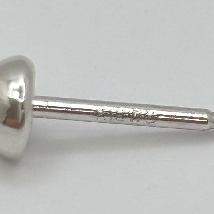 K18WG ピアス ダイヤ CJ0573