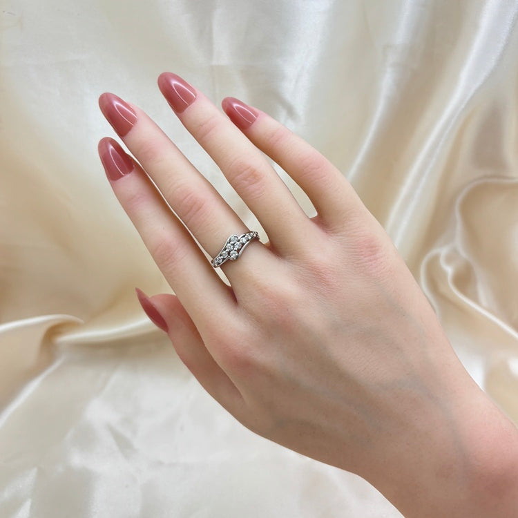 Pt リング ダイヤ CJ0587