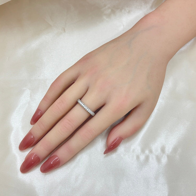 K18WG リング ダイヤ CJ0658