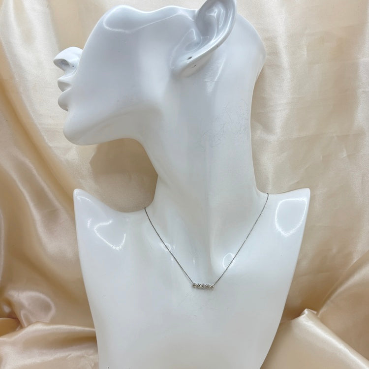 Pt ネックレス ダイヤ CJ0678