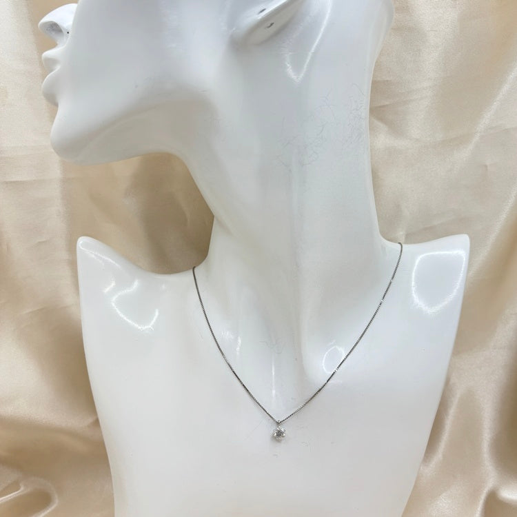 Pt ネックレス ダイヤ CJ0680