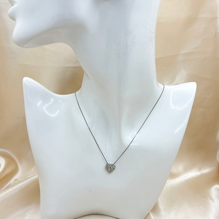 Pt ネックレス ダイヤ CJ0688