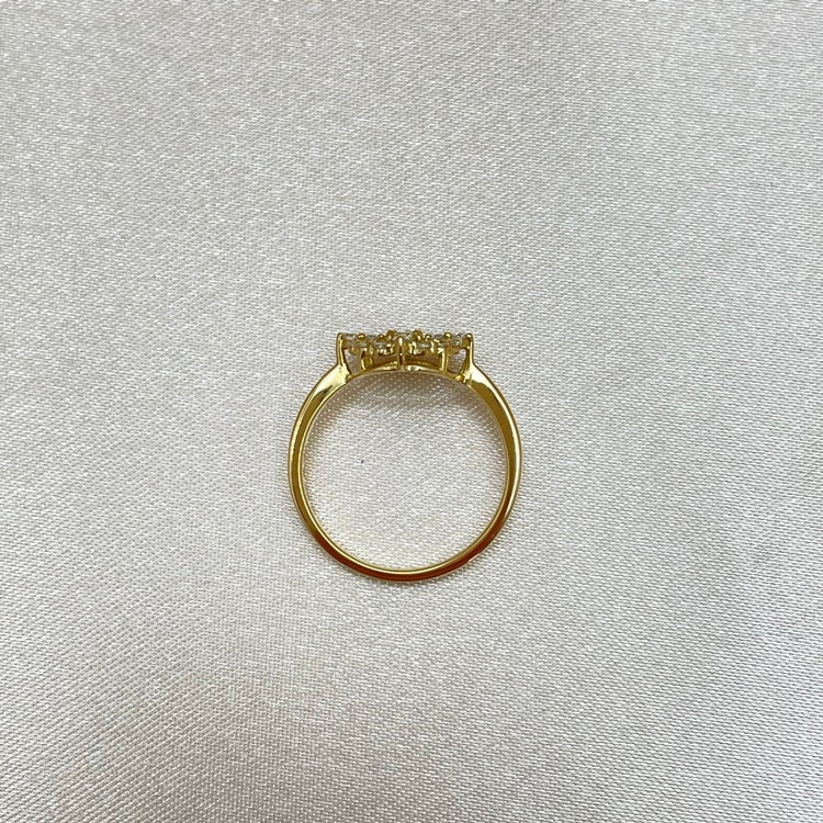 【SALE】K18 リング ダイヤH&C NJ0062