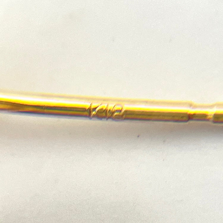 K18 ピアス ダイヤ 馬蹄 NJ0104