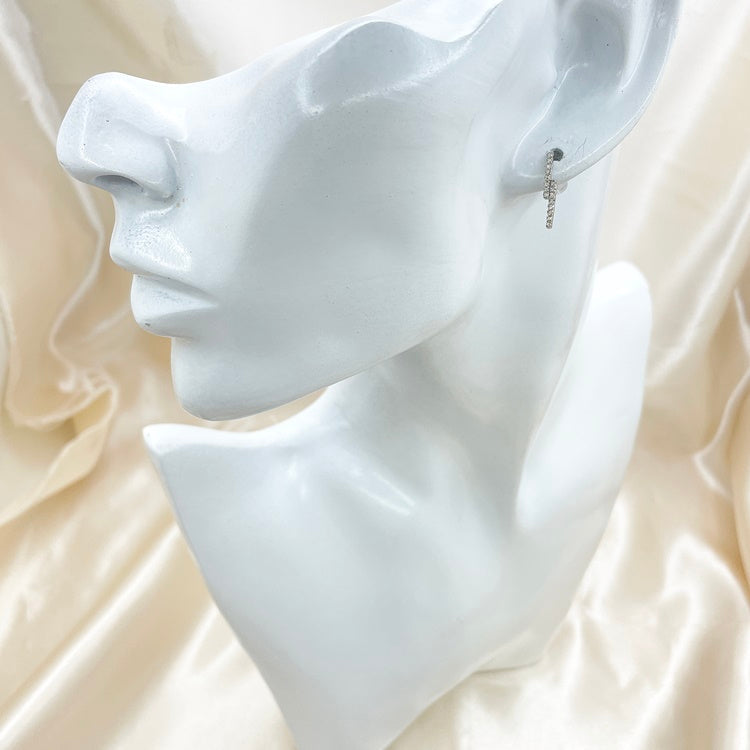 Pt ピアス ダイヤ NJ0113