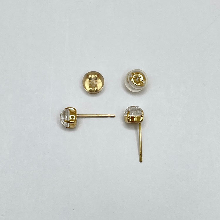 K18 ピアス ブルームーンストーン NJ0130
