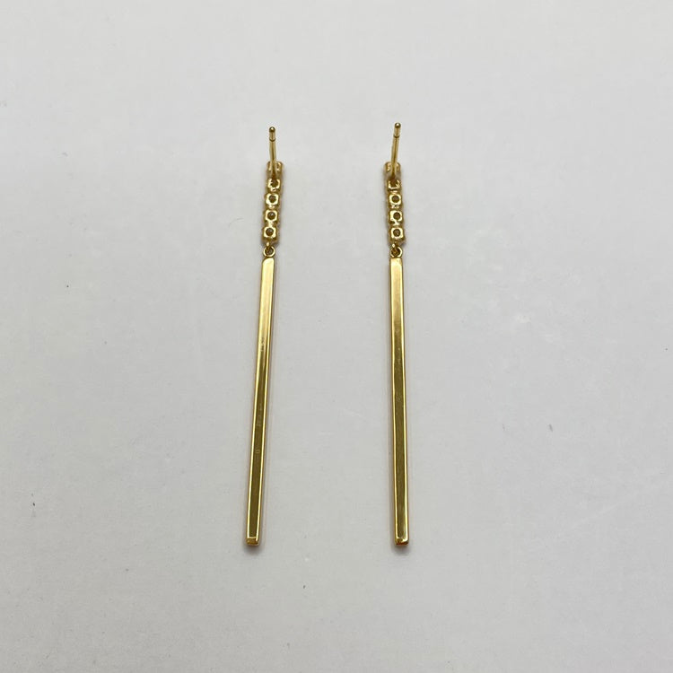 K18 ピアス ダイヤ NJ0197