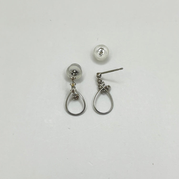 Pt ピアス ダイヤ NJ0238
