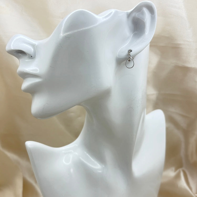 Pt ピアス ダイヤ NJ0238