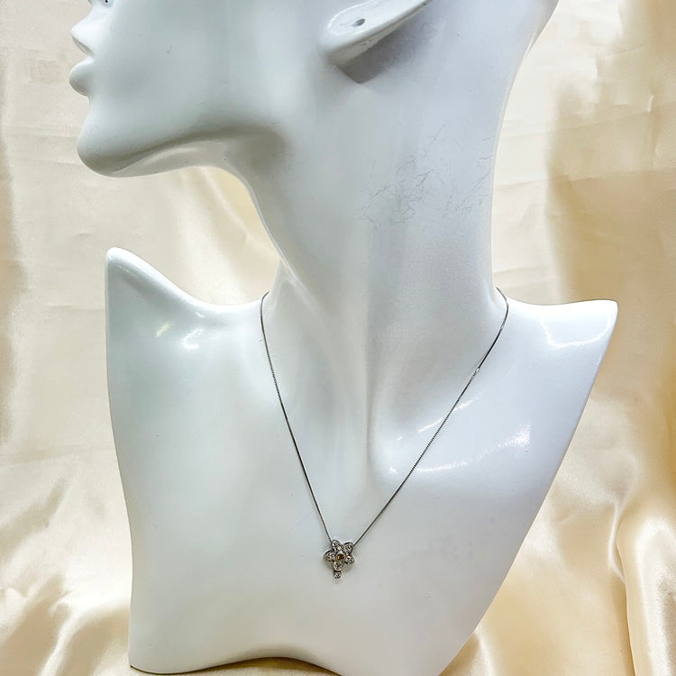 Pt ネックレス ダイヤ NJ0255