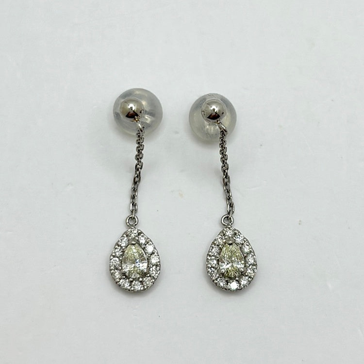 Pt ピアス ダイヤ NJ0280