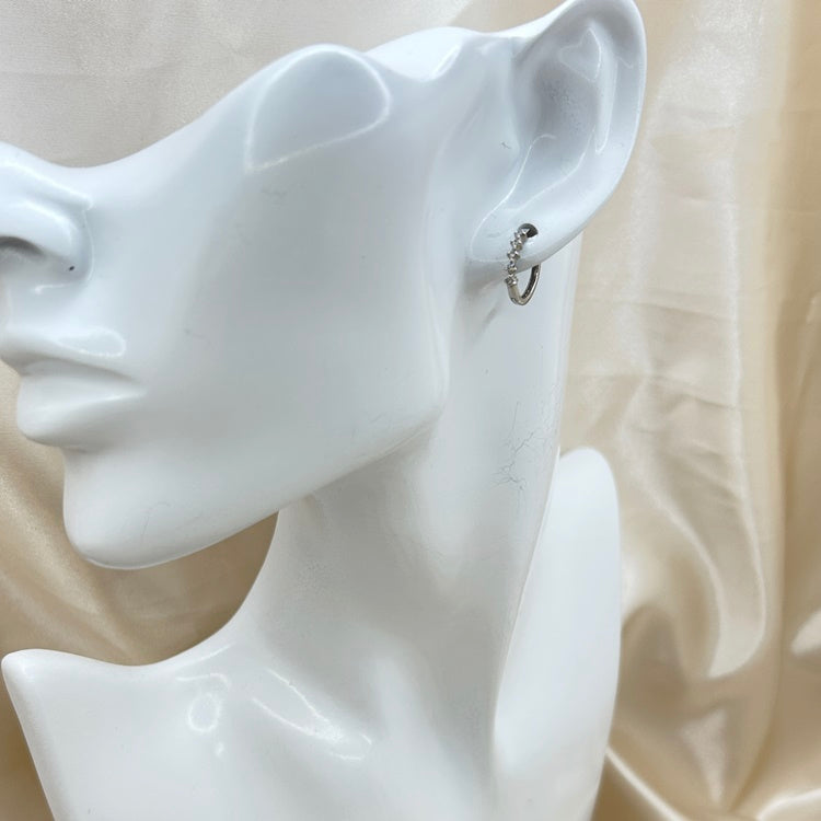 Pt ピアス ダイヤ NJ0245