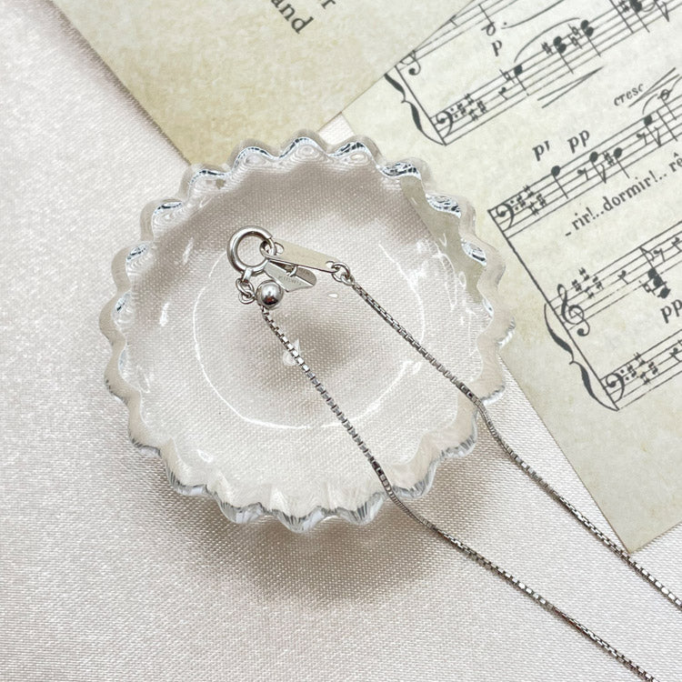 K18WG ネックレス ダイヤ CJ0006