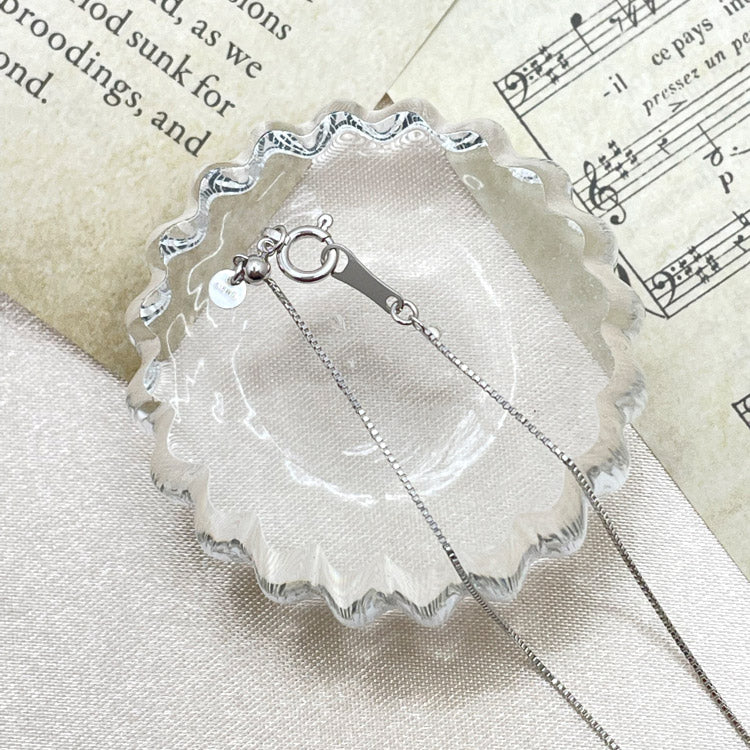 K18WG ネックレス ダイヤ CJ0007