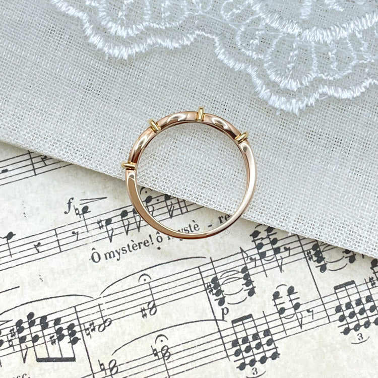 K18 リング ダイヤ NJ0010