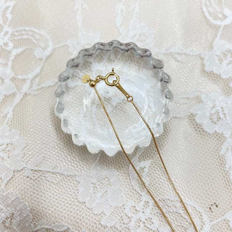 K18 ネックレス ダイヤ NJ0019