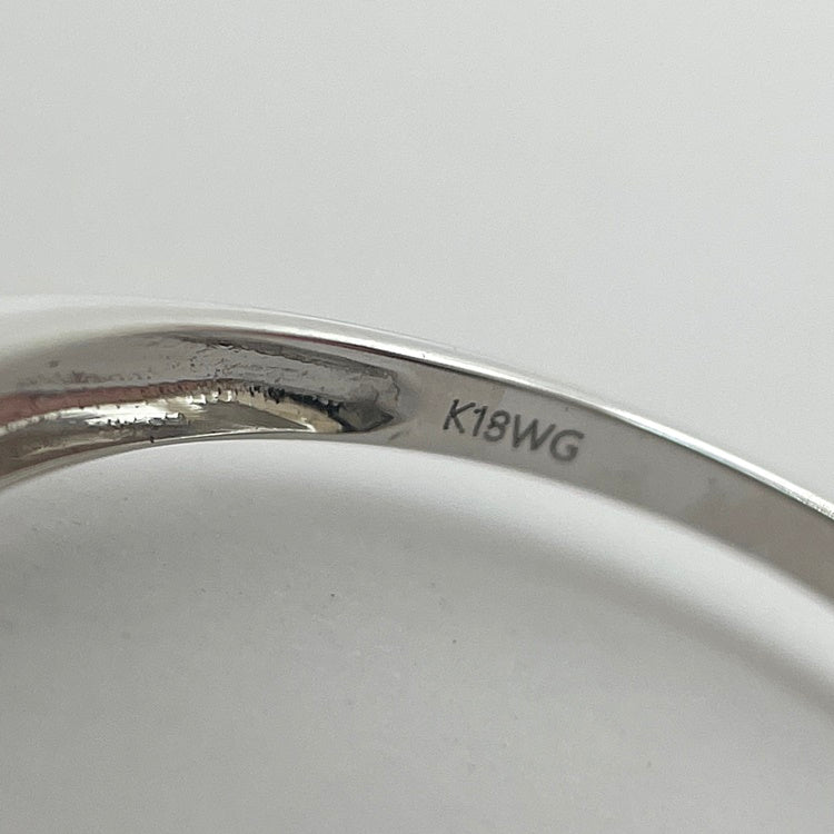 K18WG リング ダイヤ CJ0278