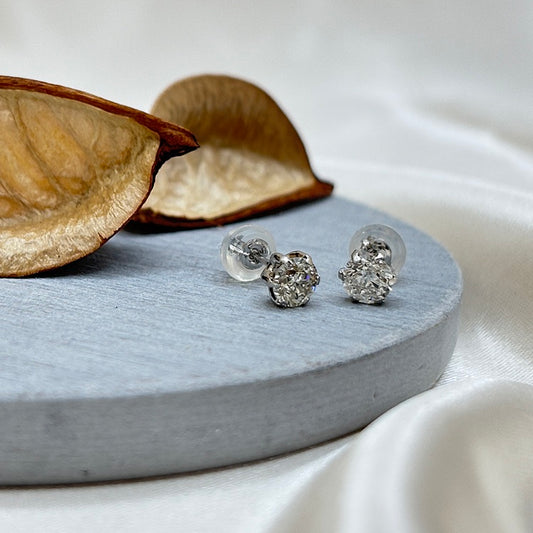 Pt ピアス ダイヤ CJ0495