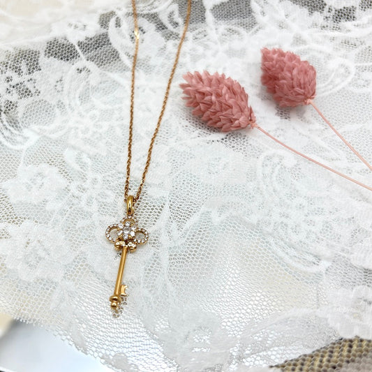 K18 ネックレス ダイヤ CJ0540