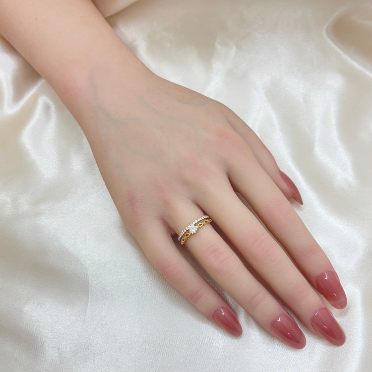 K18 リング ダイヤ H＆C CJ0569 – ジュエリーショップ ロンド