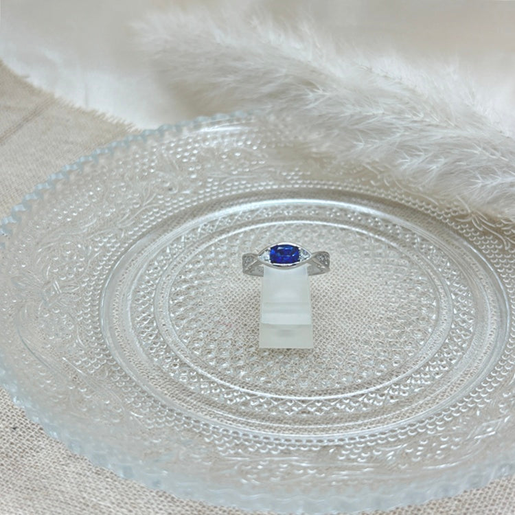 Pt リング サファイア CJ0588