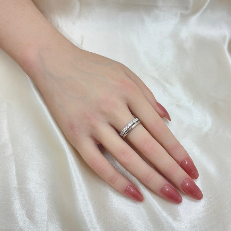 Pt リング ダイヤ CJ0592