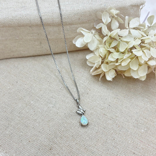 Pt ネックレス オパール CJ0594