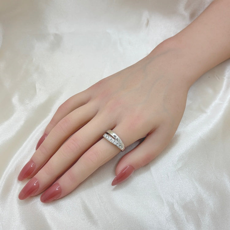 Pt リング ダイヤ CJ0597