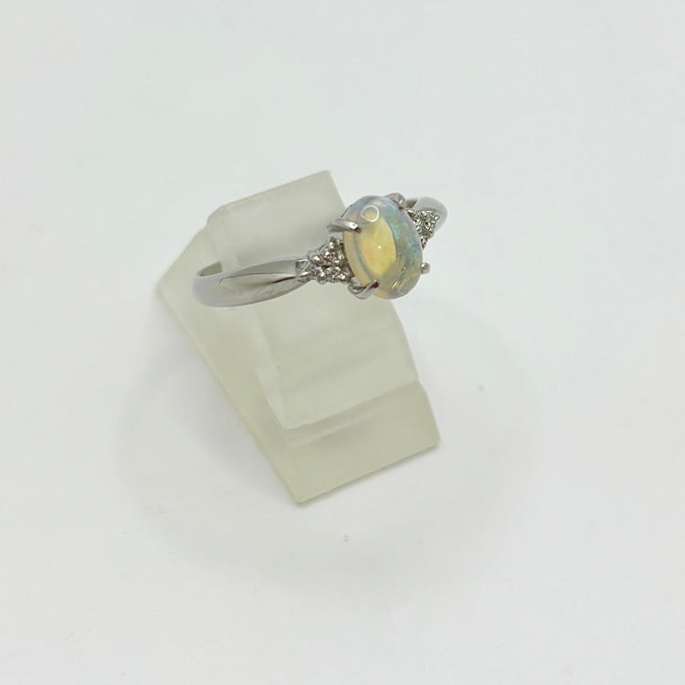 Pt リング オパール CJ0598