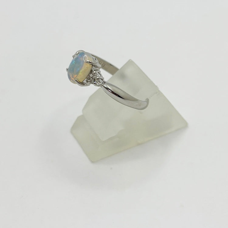 Pt リング オパール CJ0598