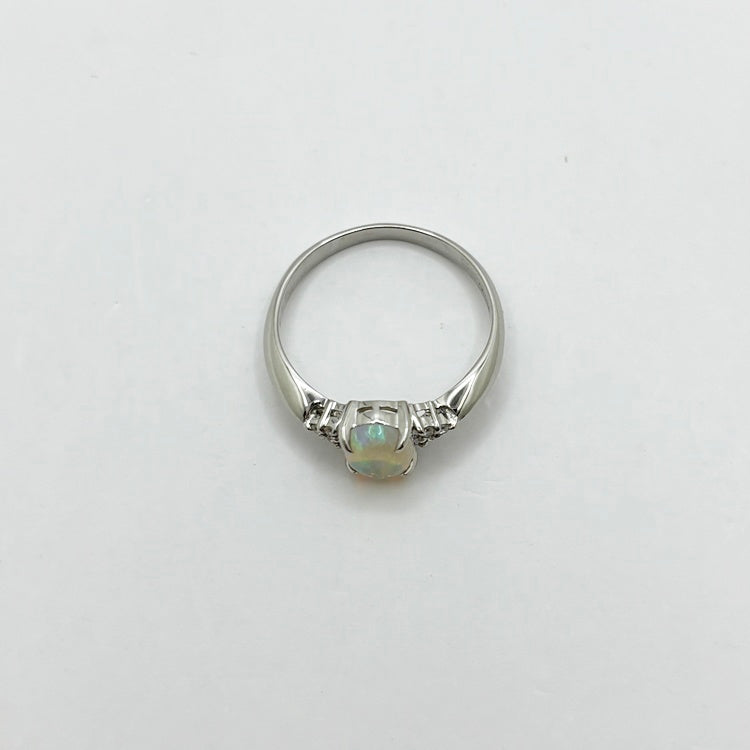 Pt リング オパール CJ0598