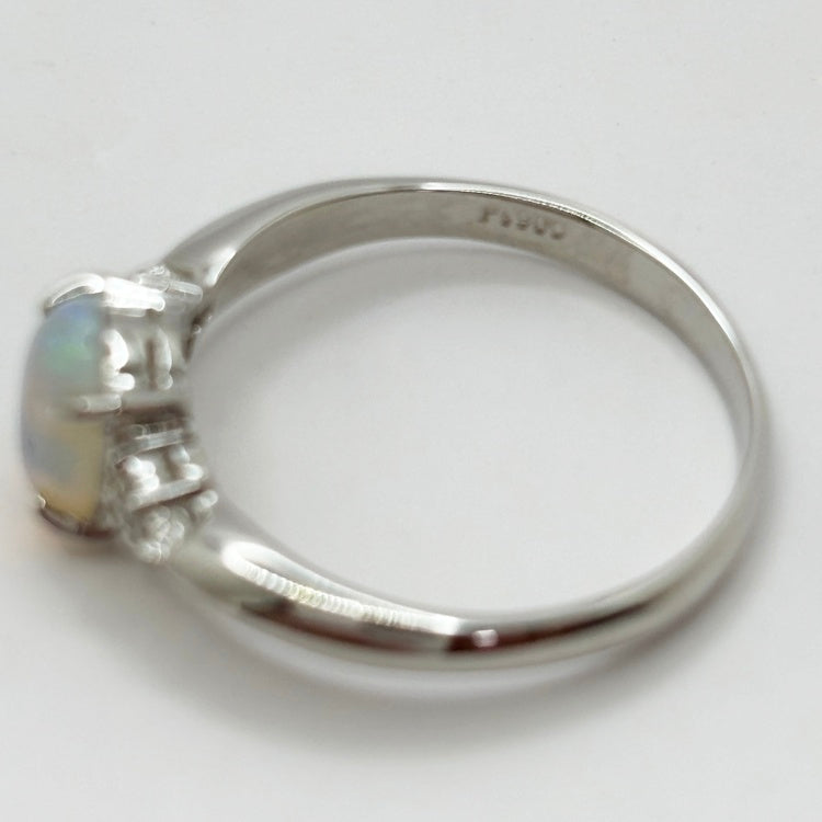 Pt リング オパール CJ0598